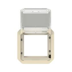 Plexo55 Program Mosaic adapter elefántcsont füstszínű csapófedéllel SQ70/SQ70 LEGRAND - 069838L