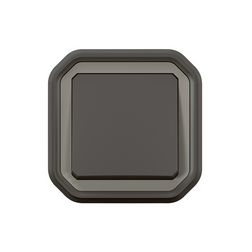 Plexo55 106 váltókapcsoló betét ház-fölsőrésszel antracit süllyesztett rugós IP55 LEGRAND - 069881L