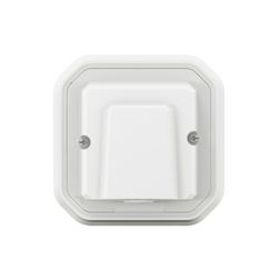 Plexo55 kábelkivezető d5-13mm 16A süllyesztett nyitott fehér LEGRAND - 069888L