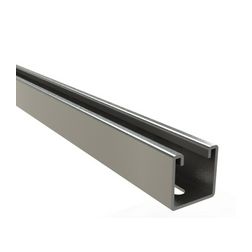 Profilsín perforált 3m C-profil 41mm x 41mm szalaghorganyzott acél P41 41X41X1.5 D11x25 GS BASOR - 206365