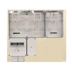 1/3F mérőszekrény 1xM63.80A+1xV32+1xH63.80A földkábeles 2 3M PVT 7590 Á-V-H Fm-K-U Csatári Plast - CSP24.E128