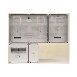 1/3F mérőszekrény 1xM63.80A+1xV32+1xH63.80A szabadvezetékes 2 PVT 7590 Á-V-H Fm-SZ-U Csatári Plast - CSP24.E127