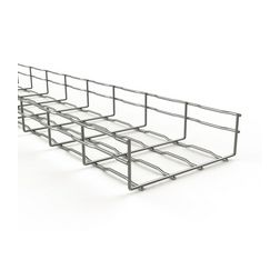 Rácsos kábeltálca 3m rozsdamentes nemesacél U-alak 65mm x 100mm x BFR 100X65 i304 BASOR - 200308