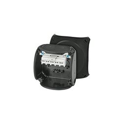 Rb kötődoboz 13,5A/690V 5x2x2,5mm2-kapocs UV-álló 93mm x 93mm x 62mm IP66 KX 0202 C Hensel - KX0202C