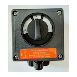 Rb tokozott kapcsoló 10A/690VAC IP66 3P Be-Ki kapcsoló műanyag 1, 2-zóna/gáz R.STAHL - 8146/5-V37-300-50-0050