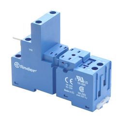 Reléfoglalat 55.32-höz csavaros DIN (kalap)sín 35mm 94.02 FINDER - 9402