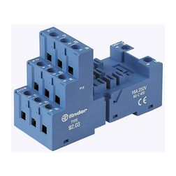 Reléfoglalat 60.32/33-hoz csavaros DIN (kalap)sín 35mm 92.03 FINDER - 9203