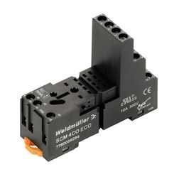 Reléfoglalat DRM-hez csavaros DIN (kalap)sín 35mm 14-tűs SCM 4CO ECO Weidmüller - 7760056264