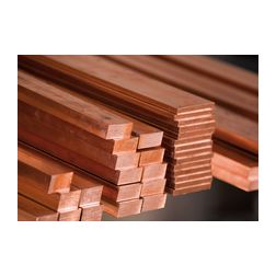 Réz (Cu) gyűjtősín (1,34kg/m) lapos 30mmx 5mmx 4000mm ABM - BMA0013/03005