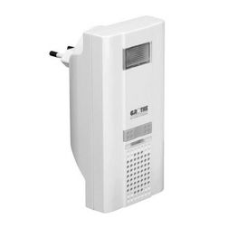 RF dallamcsengő 16dallam vaku dugaljba 500m-hatótáv 80dB fehér műanyag MISTRAL 400M E GROTHE - 43311