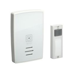 RF dallamcsengő szett 36dallam 3x1,5V/AA(nélkül) 250m-hatótáv 82dB fehér POLO 100 ws/ws GROTHE - 43251