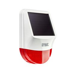 RF hang/fényjelző 1053 központhoz falonkívüli optikai/hang 1A 12V fehér URMET - 1053/405