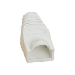 Törésgátló RJ45 csatlakozódugóhoz fehér Ethernet-hez RJ45 8(8) - X-805A fehér