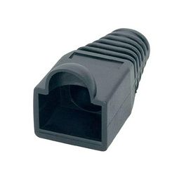 Törésgátló RJ45 csatlakozódugóhoz szürke Ethernet-hez RJ45 8(8) - X-805A szürke