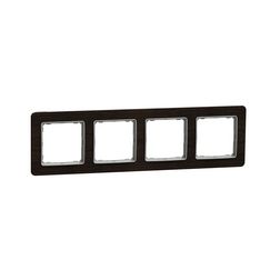 SednaElements keret wenge 4-es vízszintes és függőleges műanyag Schneider - SDD381804