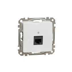 SednaÚj adatcsatlakozó dugalj UTP RJ45 8(8) Cat5e süllyesztett fehér Schneider - SDD111451