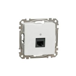 SednaÚj adatcsatlakozó dugalj UTP RJ45 8(8) Cat6 süllyesztett fehér Schneider - SDD111461