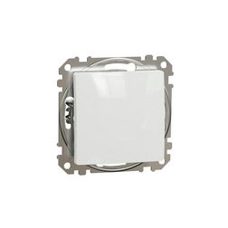 SednaÚj N101 nyomó rugós betét közp. fedéllel 1- nyomógomb fehér IP20 Schneider - SDD111111