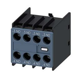 Segédérintkező blokk homlokoldali 3RH(T)2--höz 4z 6A/AC15/230V csavaros SIRIUS SIEMENS - 3RH2911-1FA40