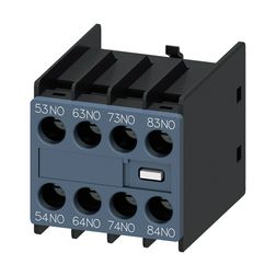 Segédérintkező blokk homlokoldali 3RH2--höz 4z 6A/AC15/230V csavaros SIRIUS SIEMENS - 3RH2911-1GA40