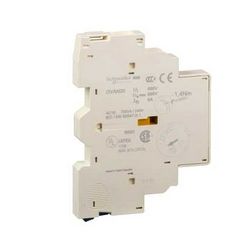 Segédérintkező blokk GV2ME-hez oldalra rádugható 2-z 3.3A/AC15/230V TeSys GV-AN Schneider - GVAN20