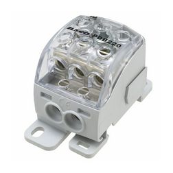 Sorkapocs elosztóblokk 192A sínrepattintható 1x70+2x25+3x16mm2 1-pólus PDB220 (PVB160) LEIPOLD - 082060-0-3