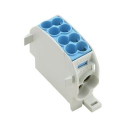 Sorkapocs elosztóblokk 2x25/2x16mm2 1-szint 152A kék csavaros WPD 101 2X25/2X16 BL Weidmüller - 1560670000