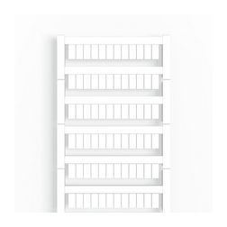 Sorkapocsjelölő lap feliratozható 10x5mm fehér 5mm-modultáv WS 10/5 MC NE WS Weidmüller - 1635000000