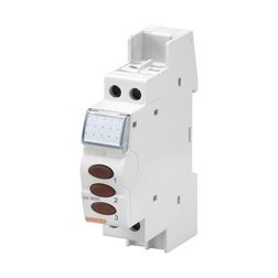 Sorolható jelzőlámpa piros-piros-piros LED 230V AC 0.8W piros 1M 90AM GEWISS - GW96592
