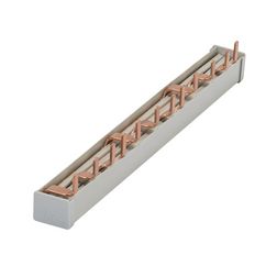 Sorolósín 3F+N csapos 3F 4P 80A szigetelt N-sínes 12-készülék 90AM GEWISS - GW96987