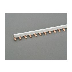 Sorolósín csapos 1F 1P 100A 25mm2/ 997mm-hosszú szigetelt 18mm-osztás 4kV 55-készülékhez Comb-type busbar Wöhner - 31548