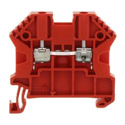 Átmenő sorkapocs TS35 1-szintes 24A 0,2-2,5mm2/érvéghüvely piros SRK 2,5/2A RD CONTA-CLIP - 17100.9
