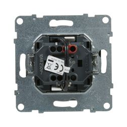 Suno 101 1P kapcsoló +jelzőfény 101 1P kapcsoló betét közp. fedéllel alumínium rugós IP20 LEGRAND - 721311