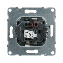 Suno 101 1P kapcsoló +jelzőfény 101 1P kapcsoló betét közp. fedéllel fehér süllyesztett LEGRAND - 721111