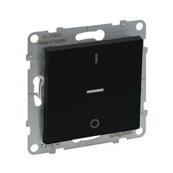Suno 102 2P kapcsoló (O-I) 102 2P kapcsoló kezelőelem fekete süllyesztett csavaros IP20 LEGRAND - 721412