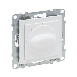 Suno 1P fokozatkapocsoló (0-1-2-3) sorozatkapcsoló betét közp. fedéllel fehér LEGRAND - 721140