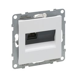 Suno adatcsatlakozó dugalj STP RJ45 8(8) Cat6A(IEC) fehér LEGRAND - 721158