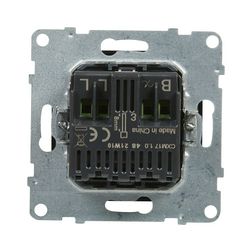 Suno fényerőszabályzó 2-vezetékes betét közp. fedéllel forgatógomb fekete 5-300W süllyesztett LEGRAND - 721479