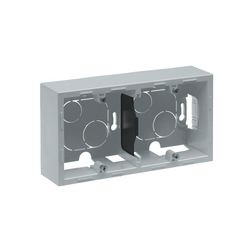 Suno kiemelődoboz 2-egység vízszintes és függőleges alumínium téglalap műanyag IP2X LEGRAND - 721395