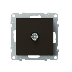 Suno TV 1-kimenet végzáró süllyesztett 1.5dB/860MHz fekete 1.5dB/2150MHz LEGRAND - 721464