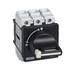 Szakaszoló főkapcsoló 12A 0-690V 3P 3kW/400VAC-3 beépíthető fix fekete TeSys Vario VB Schneider - VBF02