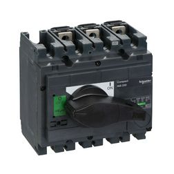 Szakaszoló főkapcsoló 250A 0-690V 3P ráépíthető beépíthető előlapi központos INS250250 Schneider - 31106