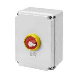 Szakaszoló vész- be-ki kapcsoló 3P 100A tokozott IP66 70RTHP GEWISS - GW70491P