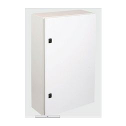 Szekrény fali acél szerelőlappal 1200mm 800mmx 300mmx IP66 szürke EO EAE - EO1208030