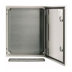 Szekrény fali sorolható acél szerelőlappal 600mm 400mmx 150mmx IP66 szürke CS-64/150 EATON - 111692