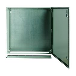 Szekrény fali sorolható acél szerelőlappal 800mm 800mmx 200mmx IP66 szürke CS-88/200 EATON - 111709