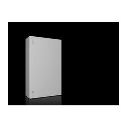 Szekrény fali teli ajtós acél szerelőlappal 1000mm x 600mm x 250mm IP66 AX 1090.000 Rittal - 1090000