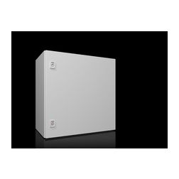 Szekrény fali teli ajtós acél szerelőlappal 600mm x 600mm x 350mm IP66 AX 1360.000 Rittal - 1360000