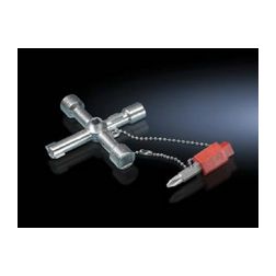 Szekrénykulcs univerzális kéttollú SZ 2549.500 Rittal - 2549500