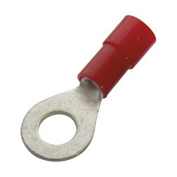 Szemes saru DIN 46237 0,5-1,5mm2 6M/csavar gyűrűs-alakú PVC piros réz ónozott PSZ6 Haupa - 260260